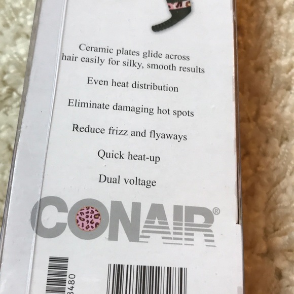 Conair Fuse Punk Leopard Flat Iron - Picture 6 of 7